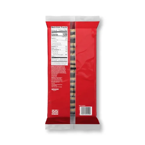 Vista 2 de Amazon Saver, Galletas tipo sándwich dúplex, sabor a chocolate, 25 onzas