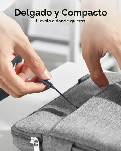 Vista 7 de Adaptador USB C a conector de auriculares de audio de 0.138 in (paquete de 2), cable auxiliar a USB C compatible con iPhone 17/16/15, iPad Pro Azul