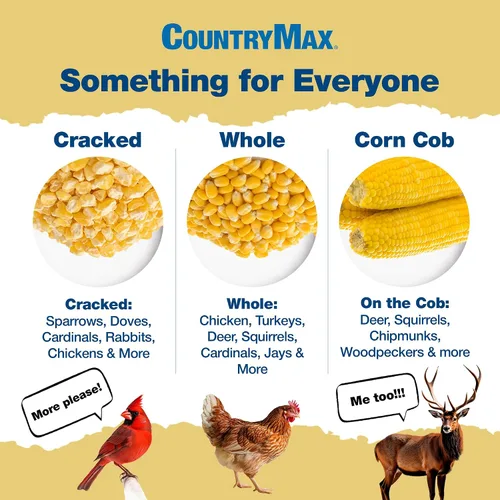 Vista 4 de CountryMax Alimento para animales de mazorca de maíz de 10 libras