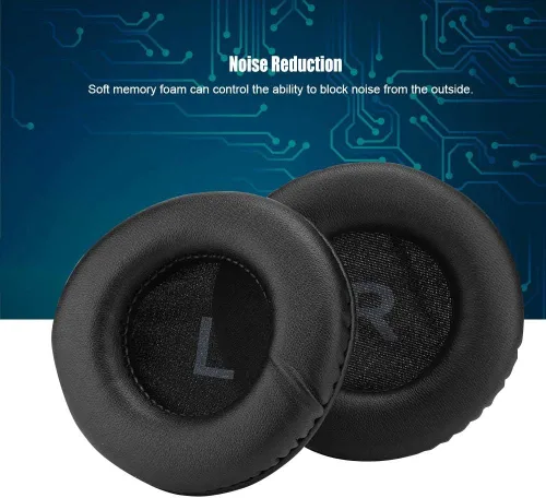 Vista 7 de 2 unids 3.543 in universal reemplazo espuma auriculares almohadillas cojín auriculares cubierta caso