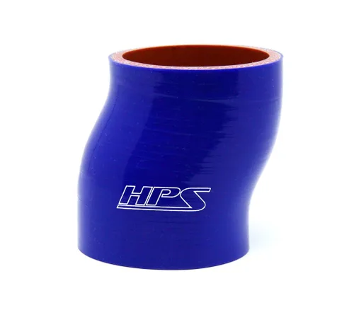 Vista 2 de HPS Rendimiento 2-3/4" diámetro interior, 6" de longitud, manguera de acoplador compensado de silicona, alta temperatura 4 capas reforzado, negro
