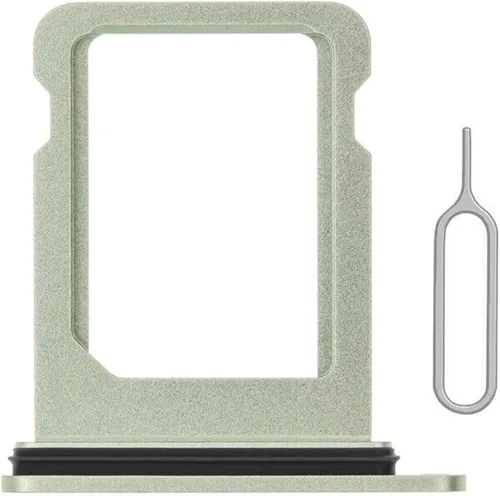 Vista 9 de Reemplazo de ranura para bandeja de tarjeta SIM compatible con iPhone 13 (azul) con anillo de goma impermeable y pasador de expulsión