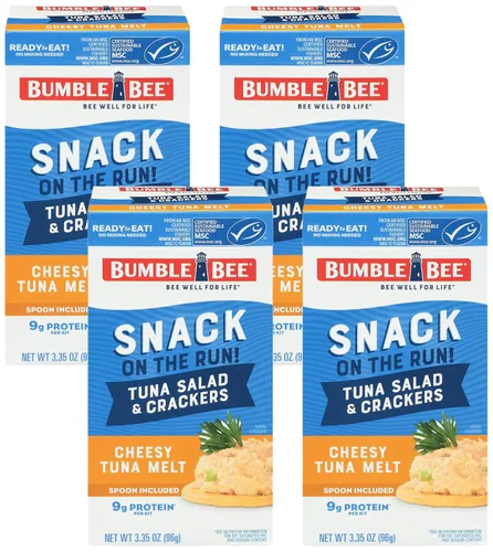 Vista 22 de Ensalada de atún Bumble Bee con galletas saladas - Sin grasa - 3.5 oz (Paquete de 3)