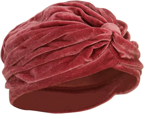 Vista 4 de Jeanne Simmons Sombrero turbante de terciopelo para mujer