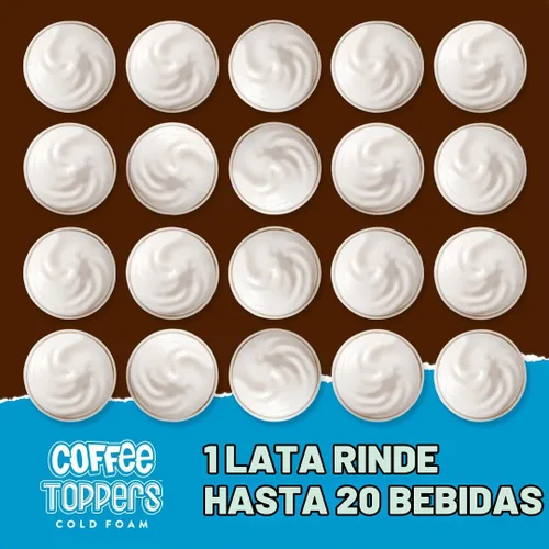 Vista 5 de Coffee Toppers - Espuma fría, vainilla, 15 onzas (paquete de 3)