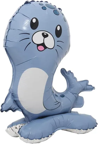 Vista 36 de Selfstand Globos de Papel de Aluminio 3D de Animales Zorro Koala León Elefante Panda Vaca Conejo Dinosaurio Triceratops, Estegosaurio, Pelota