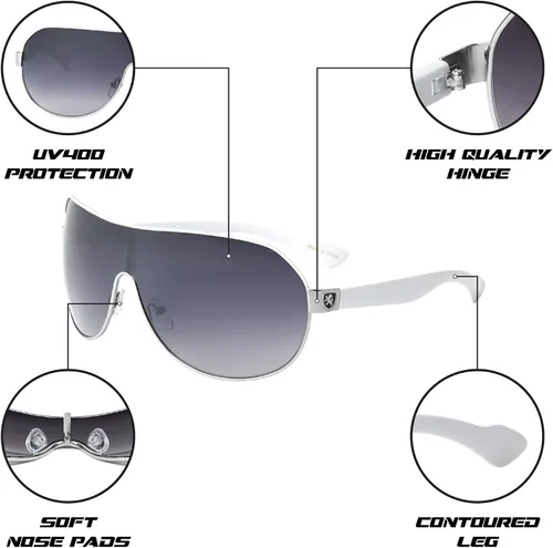 Vista 6 de Khan Shuttle - Gafas de sol de una pieza