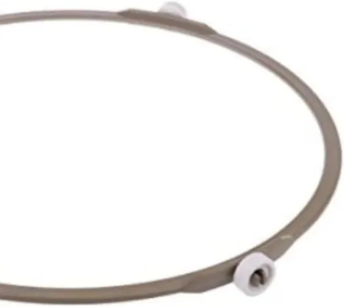 Vista 3 de WB06X10001 Anillo de rodillo de soporte para plato giratorio de microondas compatible con GE WB02X10838, WB06X10862, AP3621862, AH227717, EA227717