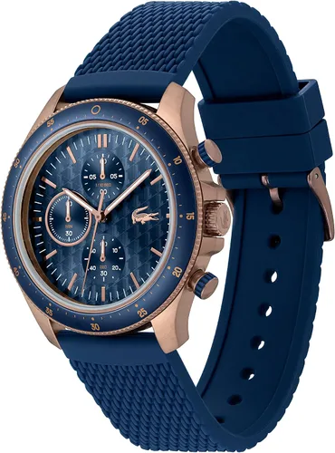 Vista 2 de Lacoste NEOHERITAGE Reloj de cuarzo para hombre, Azul