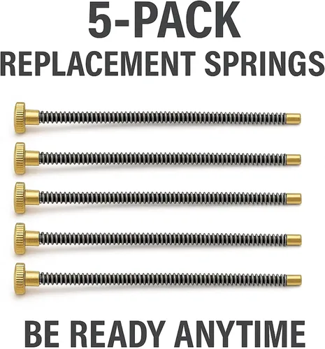 Vista 8 de Kit de reparación de mechero IN SELECT - Partes de repuesto de resorte de pedernal compatibles con mecheros Zippo, piezas de latón duraderas
