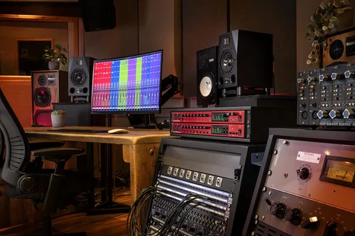 Vista 7 de Focusrite Clarett+ OctoPre Preamplificador de micrófono ADAT de 8 entradas