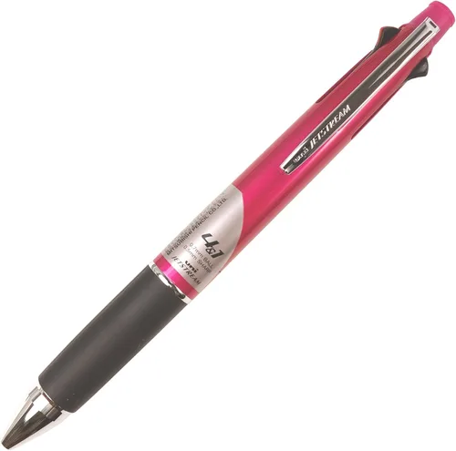 Vista 5 de Bolígrafo multifunción Uni Jetstream, con bolígrafo de 0.03 pulgada y lápiz de 0.02 pulgada (MSXE510007.24), Bordeaux
