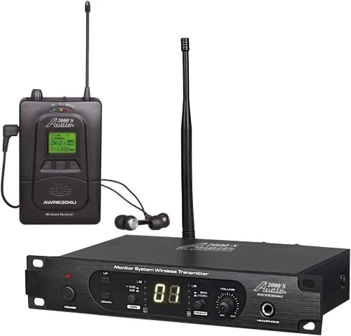 Vista 5 de Audio2000 - Sistema de monitoreo con auriculares, AWM6306U