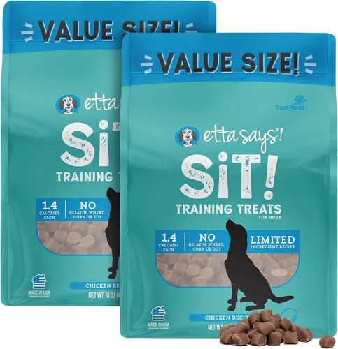 Vista 10 de etta says! Golosinas de entrenamiento para sentarse, tocino, queso