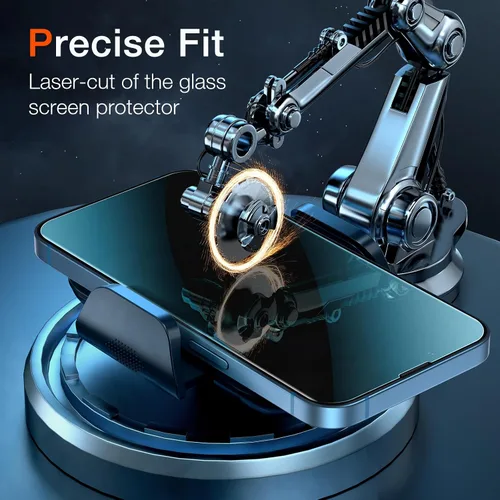Vista 3 de LK Screen Protector for iPhone 13/13 Pro, for iPhone 14/16e for Tempered Glass, 9H Hardness, Shockproof, Scratch-Resistant, Tempered Glass, 0.33 mm