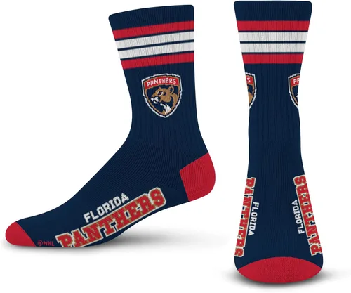 Vista 19 de For Bare Feet Calcetines de cuatro rayas de la NFL para mujer