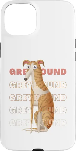 Vista 9 de Greyhound Big Eyes Funny Cartoon Sighthound Lover Design Case for iPhone 17