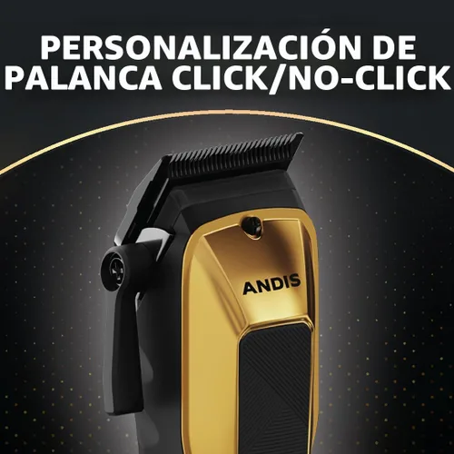 Vista 11 de Andis 562312 Phenom Cortapelos con cable/inalámbrico, Phaze Blade, Oro