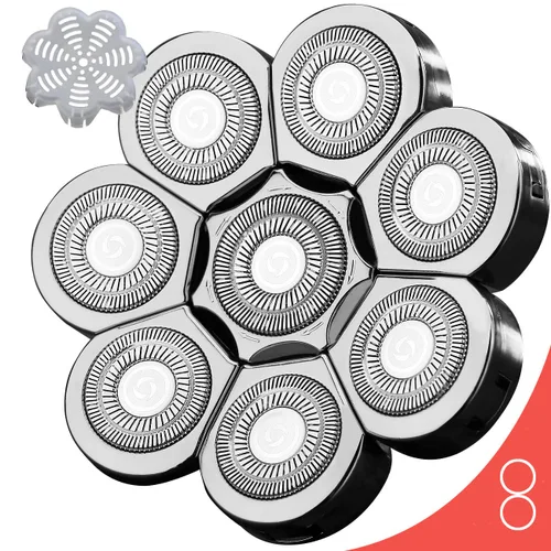 Vista 21 de Cabezales de repuesto mejorados para afeitadora de 5 cuchillas - Cabezales de afeitadora eléctrica