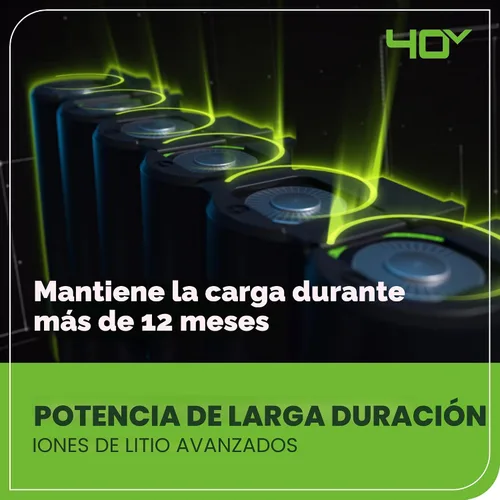 Vista 13 de Greenworks Cortacésped inalámbrico de 40 V y 17 pulgadas, motor sin escobillas, batería de 4.0 Ah y cargador (más de 75 herramientas compatibles)
