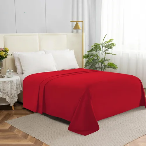 Vista 11 de Elegant Comfort Sábana encimera de 1 pieza de calidad hotelera, lujosa y suave, 1500 hilos, calidad egipcia, resistente a arrugas, manchas