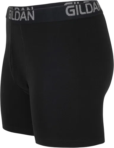 Vista 4 de Gildan - Calzoncillos tipo bóxer elásticos de algodón para hombre, paquete múltiple