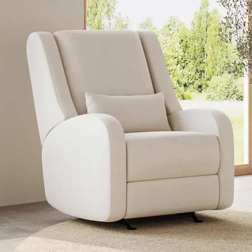 Vista 10 de Nurture& El sillón reclinable Porto Power Glider para guardería Carbón