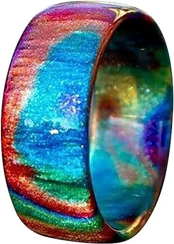 Vista 2 de Yealise - Anillo hecho a mano para mujer, diseño de estrella de cielo de siete