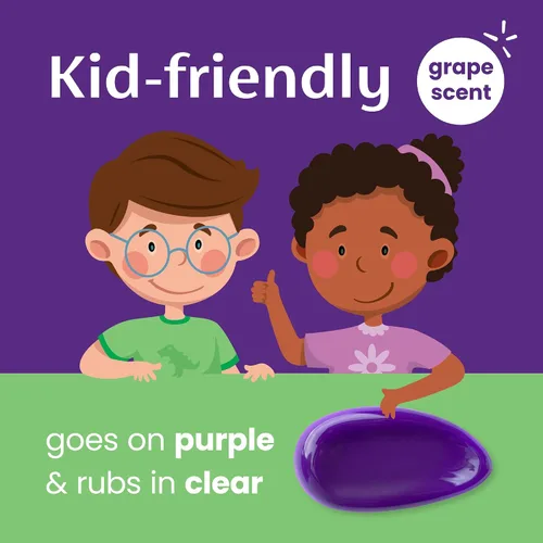 Vista 8 de Mederma Gel de cicatrices para niños; reduce la apariencia de cicatrices viejas y nuevas de cortes, quemaduras, cirugía; se pone morado y frota