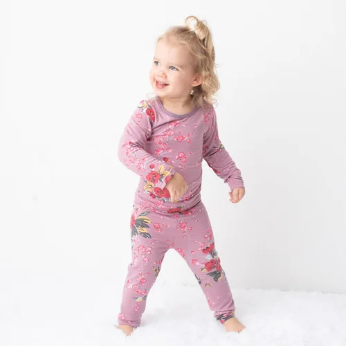 Vista 6 de Baby Pajamas 2pcs Soft Toddler Pajamas Fun Prints - 2T - 10Y
