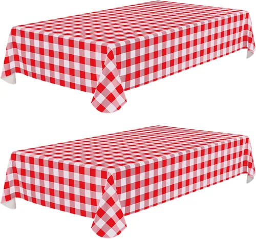 Vista 86 de Misaya - Mantel cuadrado de vinilo impermeable, mantel con respaldo de Aguamarina y blanco