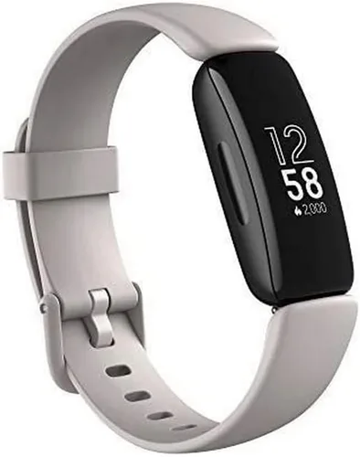 Vista 7 de Fitbit Inspire 2 rastreador de salud y fitness con una prueba gratuita de 1 año Fitbit Premium, frecuencia cardíaca 24/7, negro/negro, talla única
