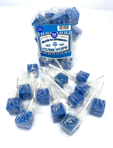 Vista 18 de PKM Candies - Paquete de 12 chupones cuadrados cuadrados de moda antigua: paquete de ventosas con sabor envuelto individualmente por Espeez - Party