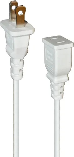 Vista 15 de Right Angel - Cable de extensión delgado negro de 4 pies 5A 125V