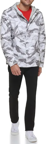 Vista 2 de Tommy Hilfiger - Chaqueta impermeable transpirable con capucha para hombre