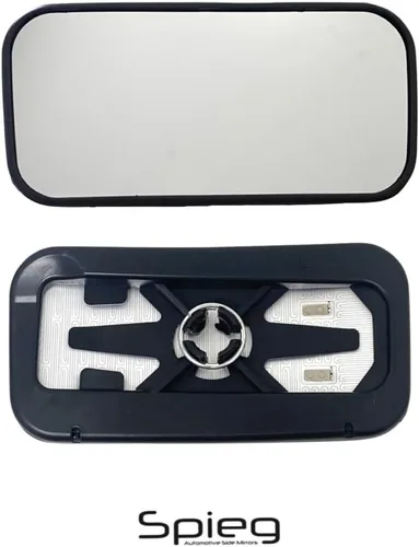 Vista 7 de Spieg Espejo lateral del conductor de repuesto inferior para Dodge Freightliner Mercedes Sprinter Van 2019-2023 vidrio calefactado con placa