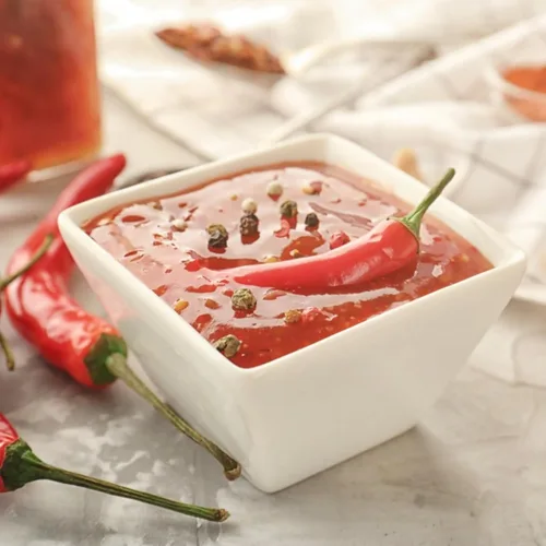 Vista 6 de Sanniti Red Passion Salsa de chile calabriano, 10.9 oz