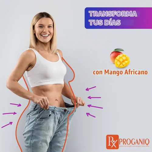 Vista 5 de Gotas de extracto de mango africano para bajar de peso - Soporte líquido para el control del apetito - Fórmula quemadora de grasa natural - Gotas