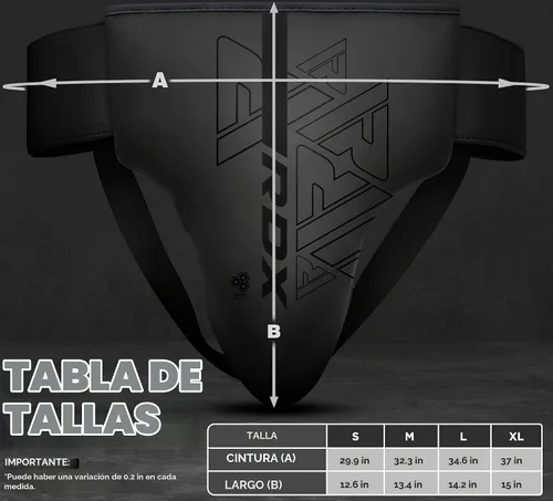 Vista 6 de RDX Protector de ingle para boxeo, Muay Thai, Kickboxing y lucha MMA, equipo abdominal de cuero de piel Maya para entrenamiento de artes marciales