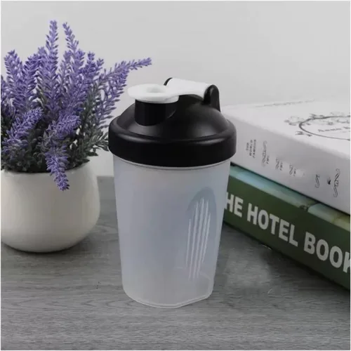 Vista 14 de CHNLML Botella Agitadora de Proteínas 400ML/16Oz con Bola Agitadora para Batido de Proteínas, Botella Agitadora con Bola Mezcladora, A Prueba