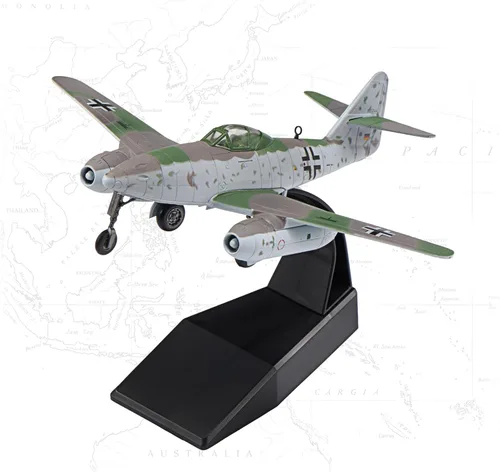 Vista 29 de B-17 Flying Fortress - Aviones fundidos a presión a escala 1/144, modelo de avión de metal pesado para coleccionista, entusiasta de la aviación