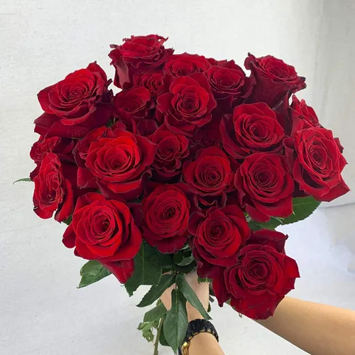 Vista 6 de Greenchoice Flowers - Rosas Rosa encendido