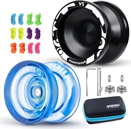 Vista 20 de MAGICYOYO V3 Yoyo para niños de 8 a 12 años o más, Yoyo profesional sensible con doble función, yoyo profesional para adultos con 12 cuerdas