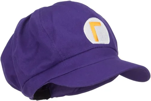 Vista 5 de e4Hats.com Wario Waluigi - Gorra de algodón bordada