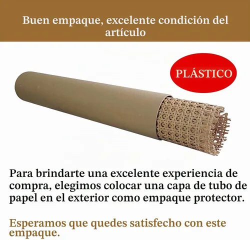 Vista 4 de Cincha de caña de ratán de plástico de 16 pulgadas x 6.5 pies, rollo de red de malla abierta tejida para proyectos de decoración de muebles