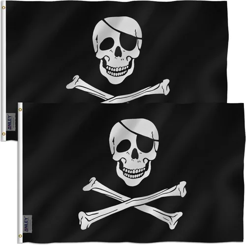 Vista 9 de Bandera pirata
