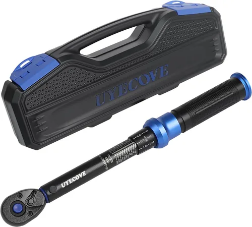Vista 11 de Llave dinamométrica de 1/2 pulgada con clic de doble dirección, llave dinamométrica profesional de clic de doble dirección 10-170