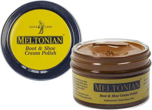 Vista 47 de Meltonian Betún en Crema para Zapatos, Betún para Botas, Betún para Zapatos de Cuero a Base de Aceite con Cera de Abejas, Restaura y Protege, Más