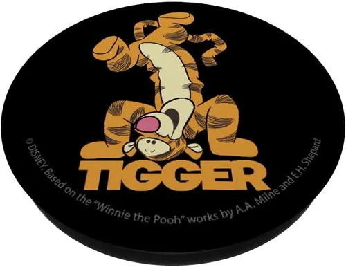 Vista 2 de Disney Winnie The Pooh Tigger Portrait PopSockets intercambiables PopGrip
