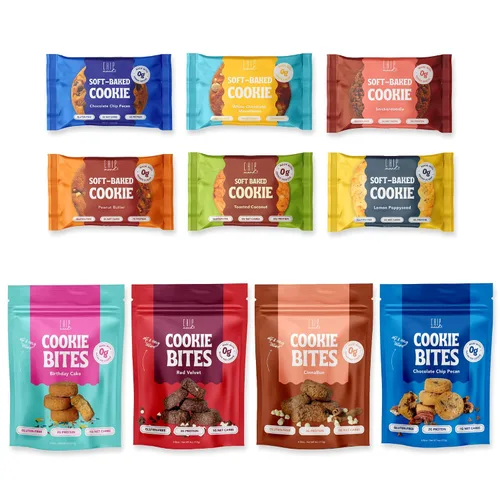 Vista 12 de ChipMonk Caja de galletas Keto Sampler (caja de aperitivos variada baja en carbohidratos, sin gluten, sin azúcar)